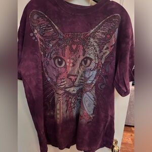 Abstract cat tee / XL